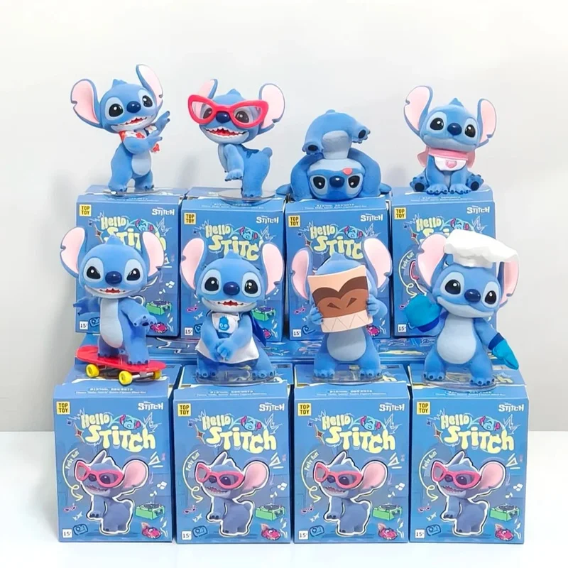 Instock Origina New Cartoon Hello Stitch Series Blind Box Trendy Play Cute Doll Model Handmade Desktop Ornament Birthday Gift
Instock Origina New Cartoon Hello Stitch Series Blind Box Trendy Play Cute Doll Model Handmade Desktop Ornament Birthday Gift