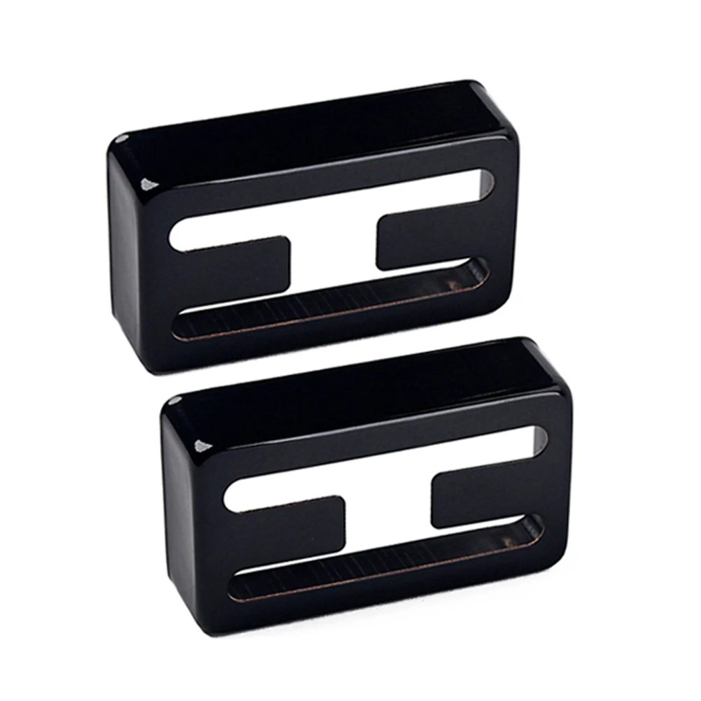 2Pcs Professional Copper Shell Humbucker Cover For Guitar Instrument Accessories GB312A Black
2Pcs Professional Copper Shell Humbucker Cover For Guitar Instrument Accessories GB312A Black