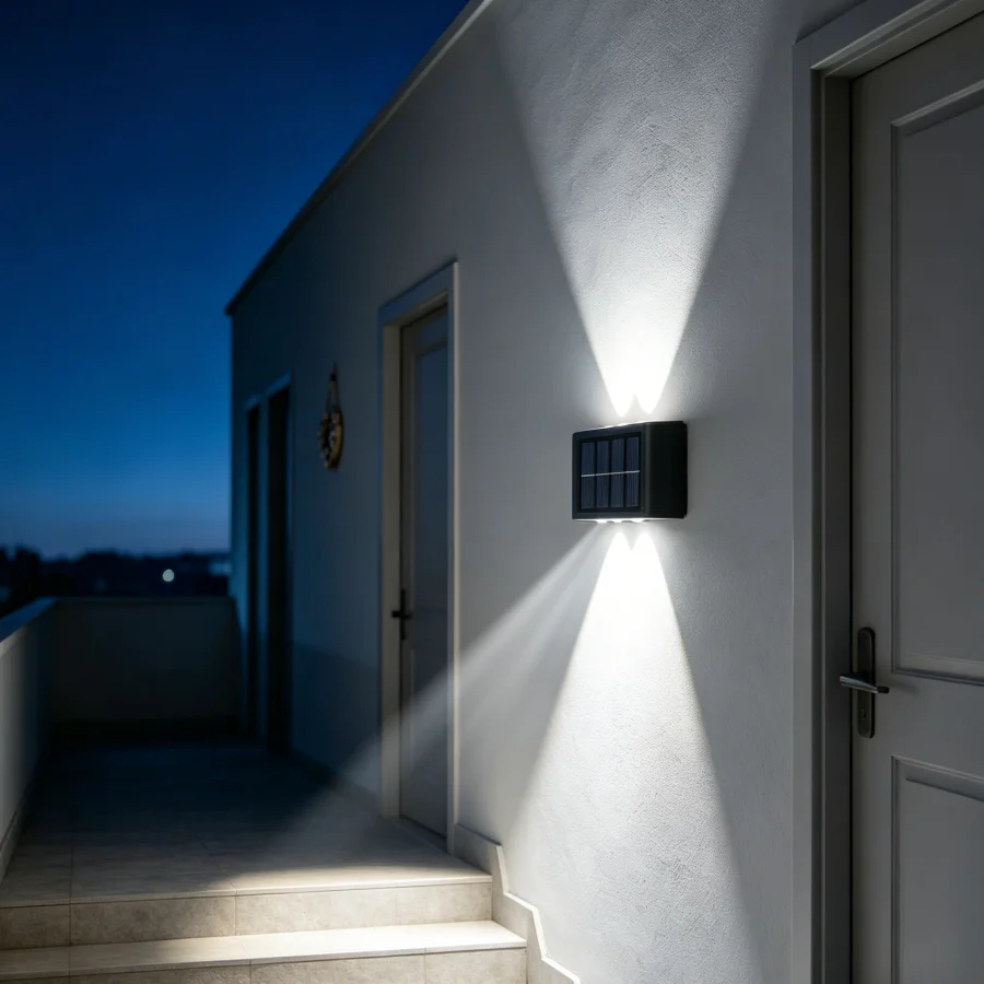 2PCs Solar Outdoor Wall Lights, 6 LED Solar Wall Lamp with Up Down Lighting, Waterproof Solar Fence Lights for Garden Pathway
2PCs Solar Outdoor Wall Lights, 6 LED Solar Wall Lamp with Up Down Lighting, Waterproof Solar Fence Lights for Garden Pathway