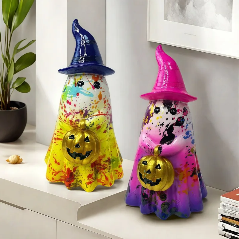 Halloween Ghost Pumpkin Figures Creative Gradient Pumpkin Model Ornament Home Living Room Atmosphere Decoration Display
Halloween Ghost Pumpkin Figures Creative Gradient Pumpkin Model Ornament Home Living Room Atmosphere Decoration Display
