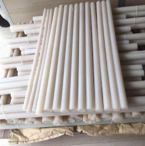 Пруток из ПТФЭ (политетрафторэтилен) белого цвета, 5-50 см, экологически чистый, нетоксичный, для DIY-проектов.
Пруток из ПТФЭ (политетрафторэтилен) белого цвета, 5-50 см, экологически чистый, нетоксичный, для DIY-проектов.