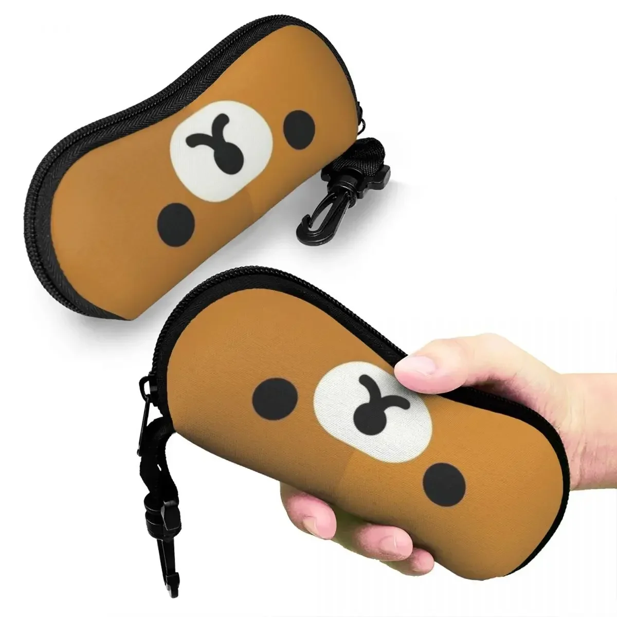 Rilakkuma Shell защитные чехлы для очков модный чехол для солнцезащитных очков японский мультфильм манга сумка для очков
Rilakkuma Shell защитные чехлы для очков модный чехол для солнцезащитных очков японский мультфильм манга сумка для очков