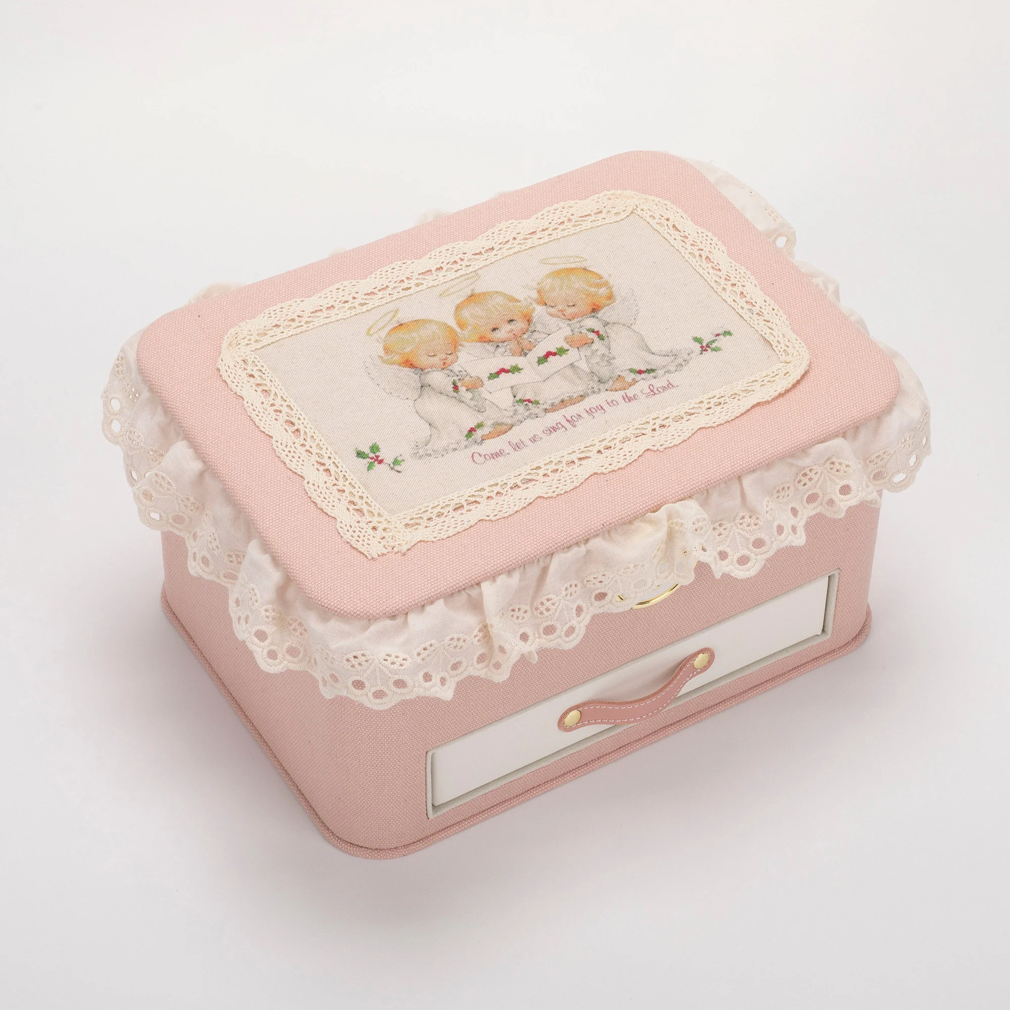 New Exquisite Jewelry Storage Box Hand Embroidery Lace Jewelry Box Earrings Necklace Portable Storage Box Exquisite Organizer
New Exquisite Jewelry Storage Box Hand Embroidery Lace Jewelry Box Earrings Necklace Portable Storage Box Exquisite Organizer