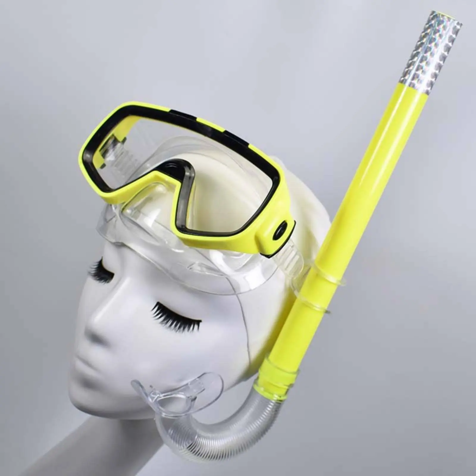 Diving Facepiece and Breathing Tube Set Adjustable Strap Diving Facepiece and Breathing Tube Swimming Goggles and Breathing Tube
Diving Facepiece and Breathing Tube Set Adjustable Strap Diving Facepiece and Breathing Tube Swimming Goggles and Breathing Tube
