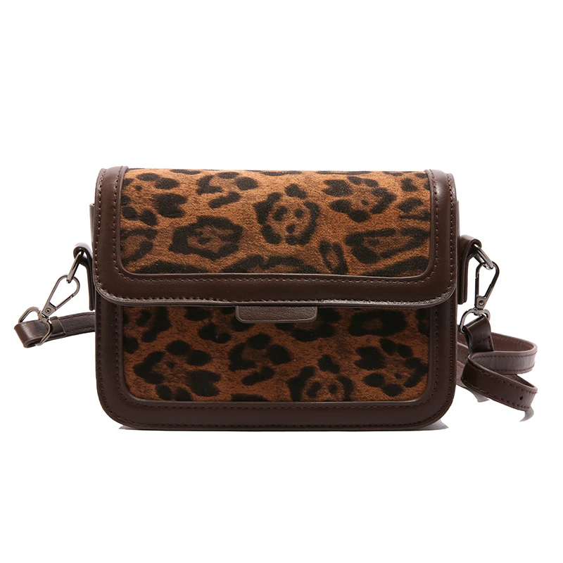 Luxury Leopard Pattern Messenger Crossbody Bag Designer Brand Women's Flap Shoulder Bag Trend Female Small Square Black Handbag
Luxury Leopard Pattern Messenger Crossbody Bag Designer Brand Women's Flap Shoulder Bag Trend Female Small Square Black Handbag