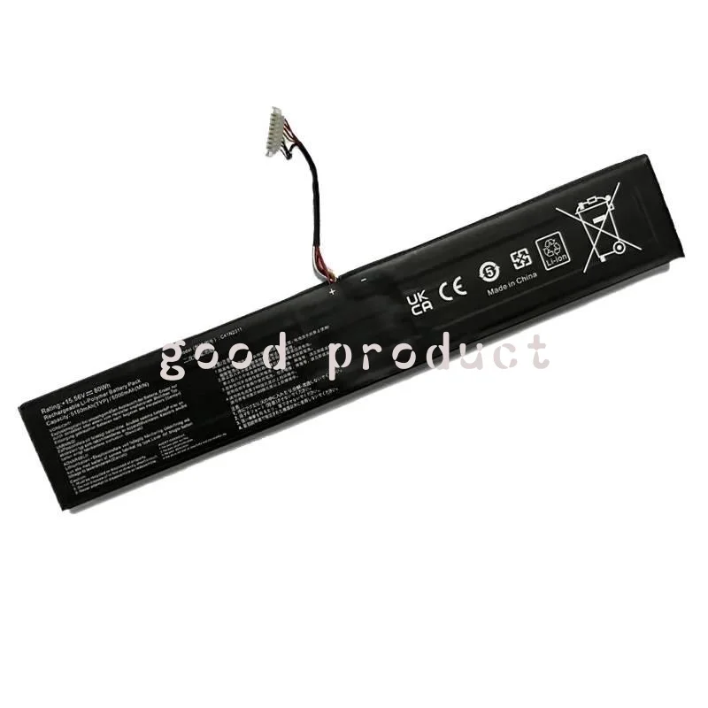 C41N2311 15.56V 80Wh Laptop Battery Replacement Compatible for ASUS ROG Ally X RC72LA RC72LA-ALLYX.Z1X, Ally 2nd Handheld Gaming
C41N2311 15.56V 80Wh Laptop Battery Replacement Compatible for ASUS ROG Ally X RC72LA RC72LA-ALLYX.Z1X, Ally 2nd Handheld Gaming