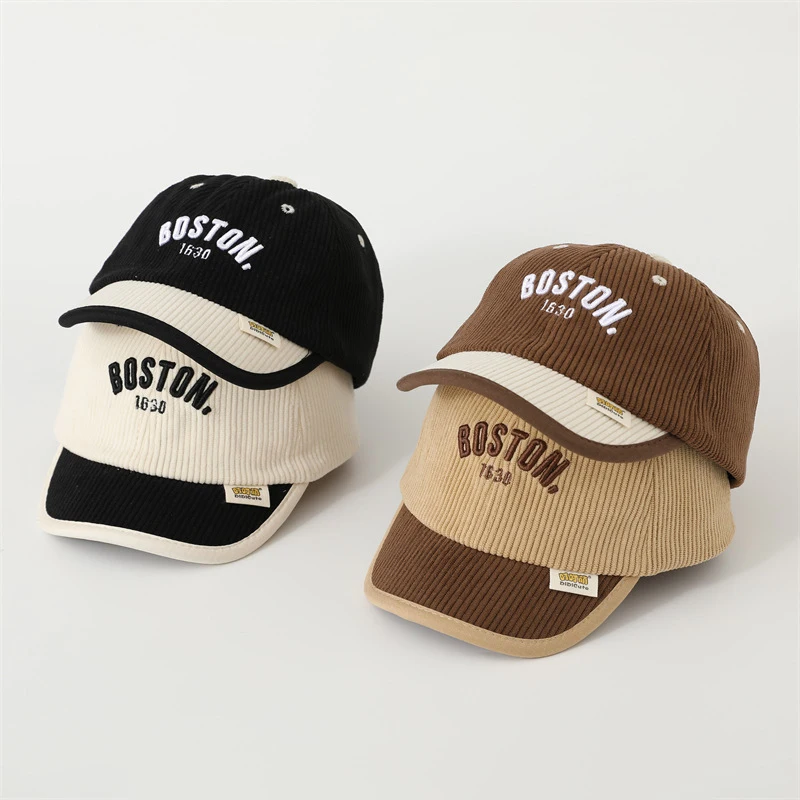 Vintage Letter Kids Baseball Cap Korean Patchwork Hip Hop Hat for Toddler Boy Girl Autumn Winter Warm Corduroy Children Sun Hats
Vintage Letter Kids Baseball Cap Korean Patchwork Hip Hop Hat for Toddler Boy Girl Autumn Winter Warm Corduroy Children Sun Hats