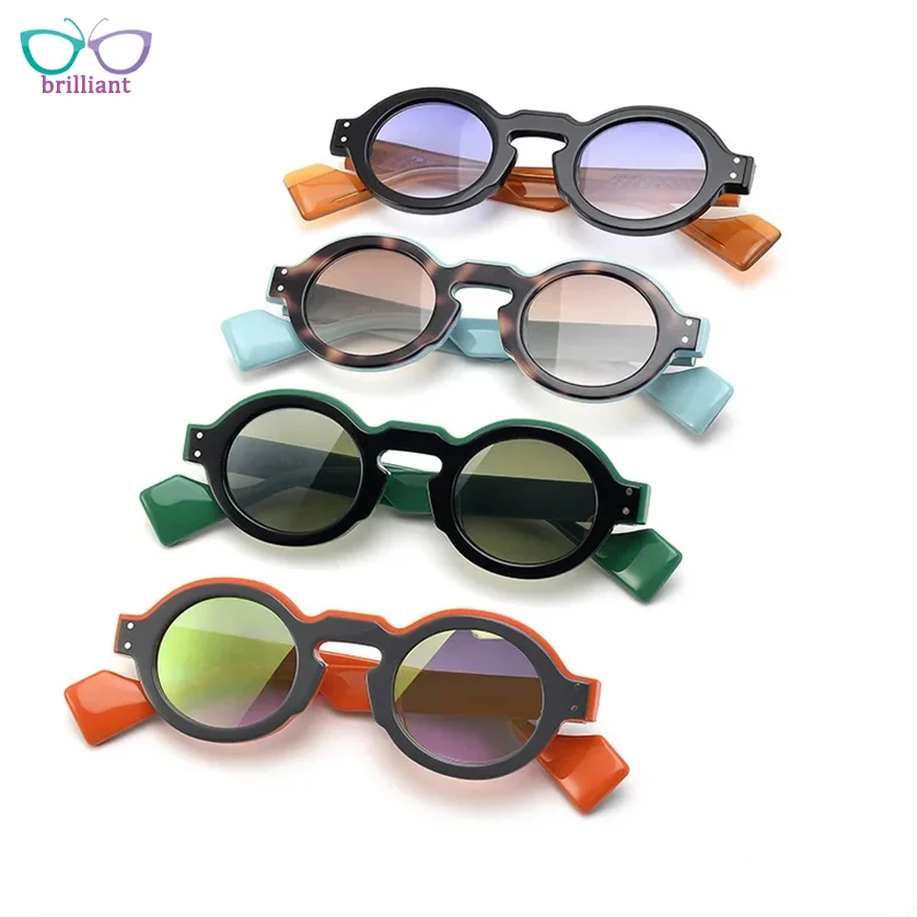 202315Retro Acetate Sunglasses for Men New High Quality Round Outdoor Sports UV400 Handmade Women Fashion Protective SUN GLASSES
202315Retro Acetate Sunglasses for Men New High Quality Round Outdoor Sports UV400 Handmade Women Fashion Protective SUN GLASSES