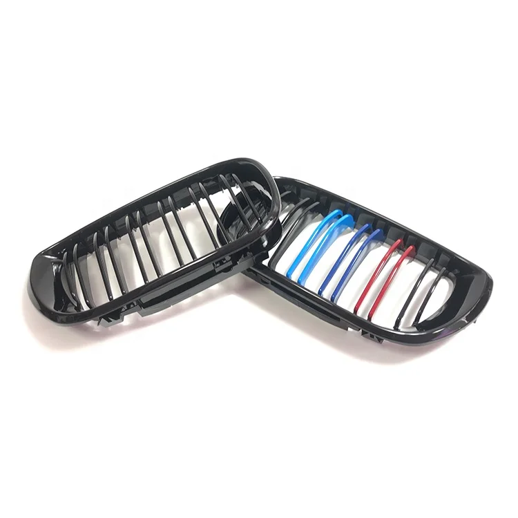 2002-2004 Manufacturer Double-slat Three M-color Grille GRILLS for Bmw E46 3 Series
2002-2004 Manufacturer Double-slat Three M-color Grille GRILLS for Bmw E46 3 Series