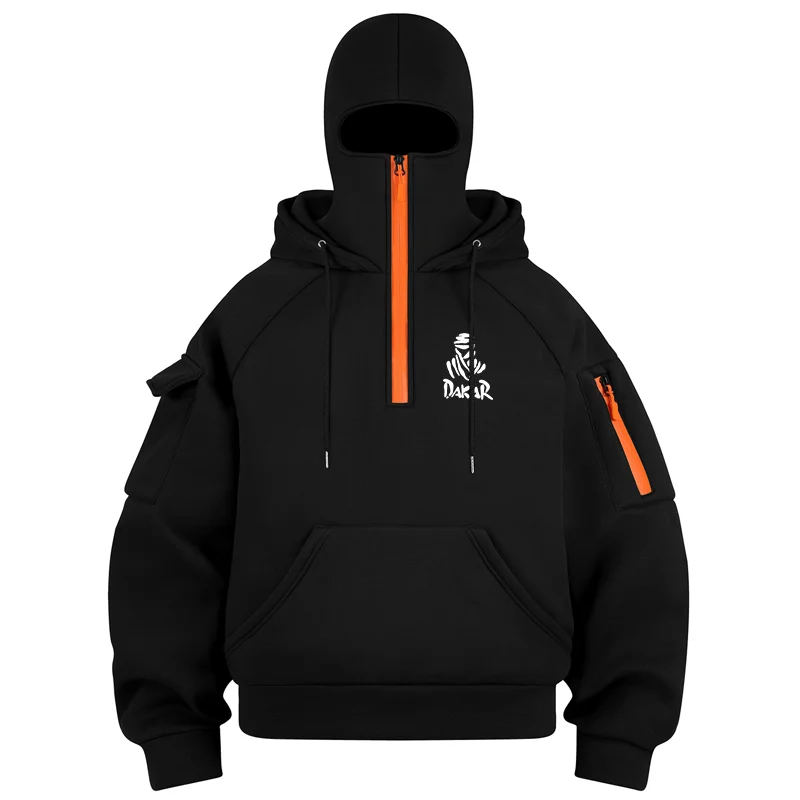 Мужская толстовка с принтом Dakar Ninja, толстовка с несколькими карманами и половиной молнии, двойной капюшон, осень-зима, уличная мода, повседневный спортивный пуловер, толстовка
Мужская толстовка с принтом Dakar Ninja, толстовка с несколькими карманами и половиной молнии, двойной капюшон, осень-зима, уличная мода, повседневный спортивный пуловер, толстовка