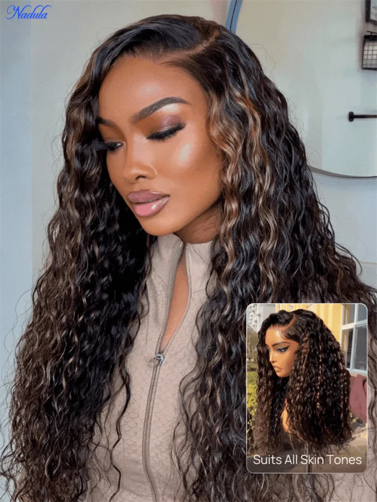 Nadula 7x5 Bye Bye Slip™ Water Wave Glueless Wig Golden Brown Pre Cut Transparent Lace Pre Bleached Tiny Knots Glueless Wig 180%
Nadula 7x5 Bye Bye Slip™ Water Wave Glueless Wig Golden Brown Pre Cut Transparent Lace Pre Bleached Tiny Knots Glueless Wig 180%
