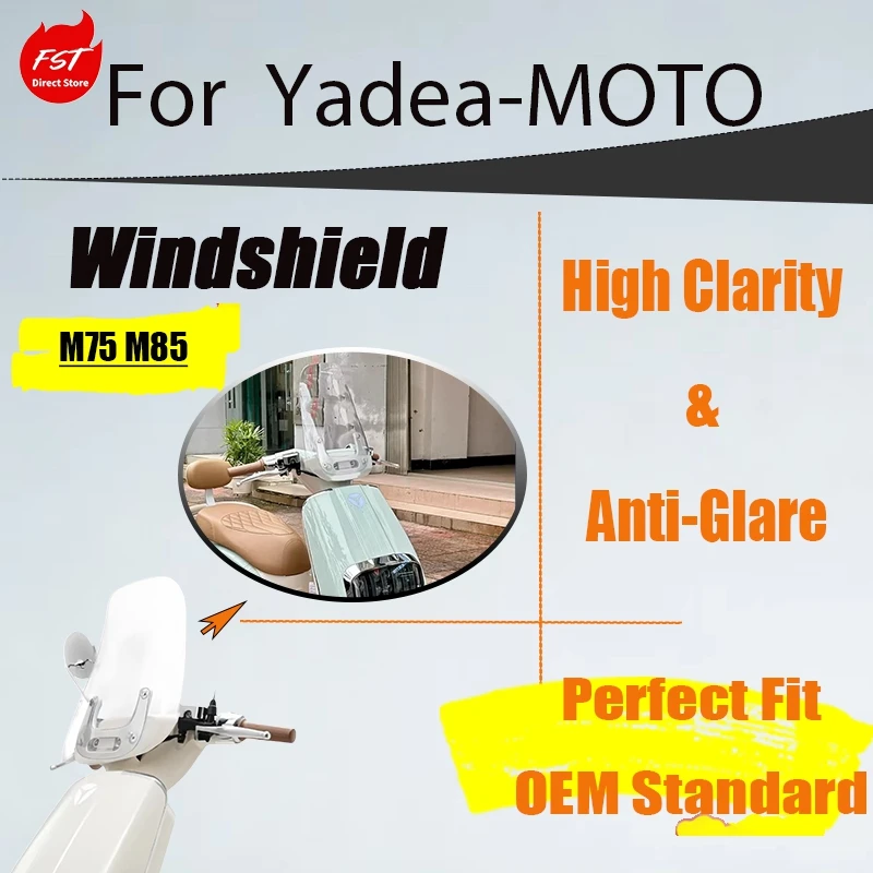 Suitable For Yadea M85 Windshield Modification, Higher Windshield M75 Modification Accessories, Rain Shield, Front
Suitable For Yadea M85 Windshield Modification, Higher Windshield M75 Modification Accessories, Rain Shield, Front