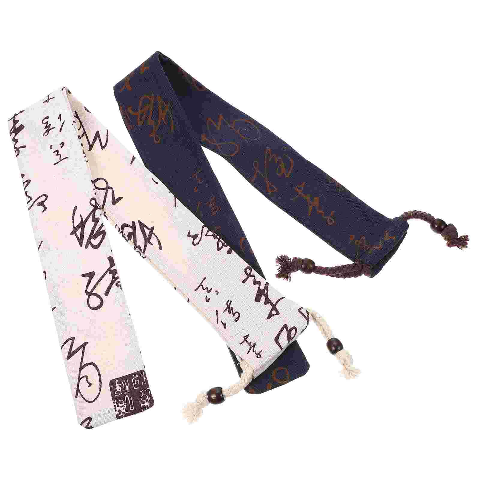 2 Pcs Bamboo Flute Protection Bag Protective Wind Music Instrument Storage Pouch Cotton Linen for Fitting
2 Pcs Bamboo Flute Protection Bag Protective Wind Music Instrument Storage Pouch Cotton Linen for Fitting