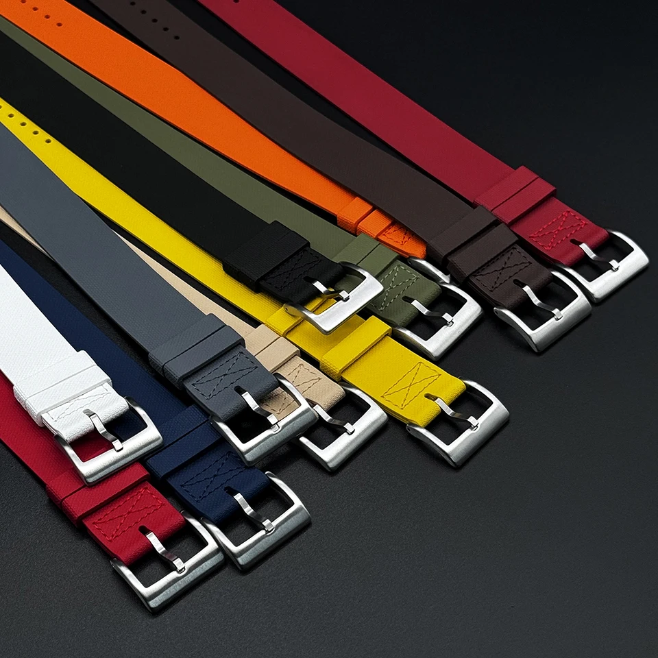 One piece Sports Fashion One Piece FKM Watch Strap 20mm 21mm 22mm Rubber Watch Band Wristband for Seiko Omega
One piece Sports Fashion One Piece FKM Watch Strap 20mm 21mm 22mm Rubber Watch Band Wristband for Seiko Omega