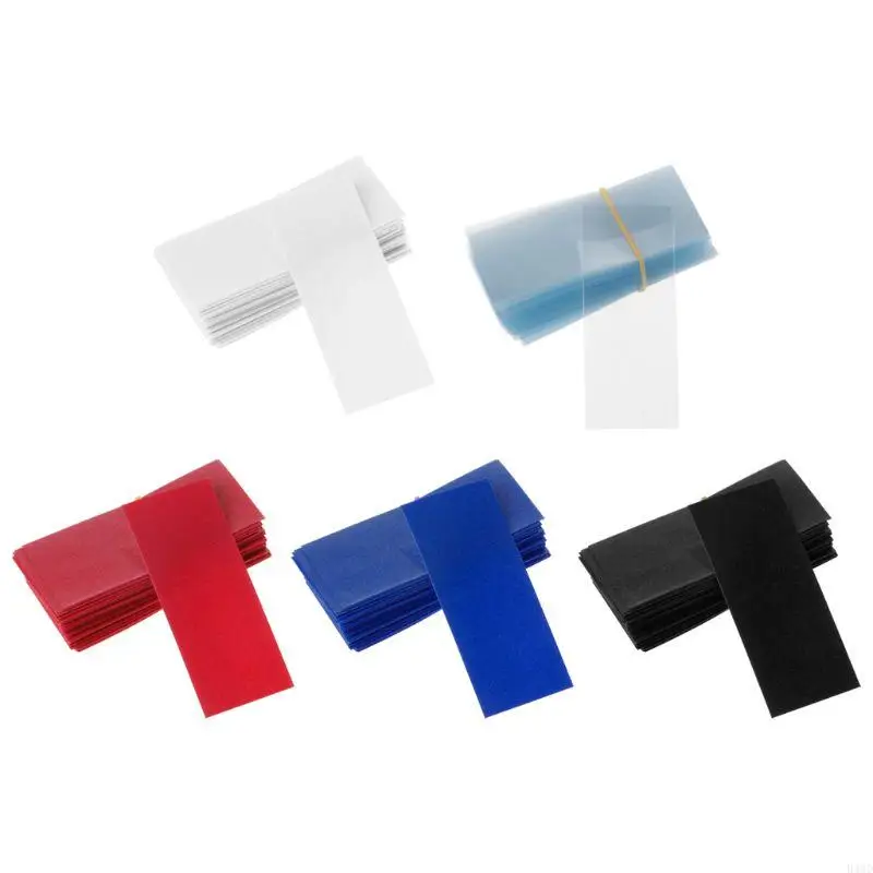 B46D 100 Pcs Battery Shrink Film Flat Width PVC Heat Shrink Tube Sleeve Assorted Battery Wrap for 18650 Lithium Battery
B46D 100 Pcs Battery Shrink Film Flat Width PVC Heat Shrink Tube Sleeve Assorted Battery Wrap for 18650 Lithium Battery