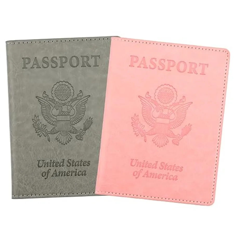 Passport Holder, Passport Cover, Passport Holder for Women, 2 Pack Travel Passport Wallet, Leather Passport Case, Passport Prot
Passport Holder, Passport Cover, Passport Holder for Women, 2 Pack Travel Passport Wallet, Leather Passport Case, Passport Prot