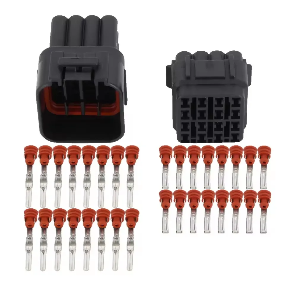 1/5/10/20 Kits 16 Pin/Way Sumitomo Male Female Waterproof Electric Wire Auto Cable Connector Plug 6188-0353 6181-6457
1/5/10/20 Kits 16 Pin/Way Sumitomo Male Female Waterproof Electric Wire Auto Cable Connector Plug 6188-0353 6181-6457