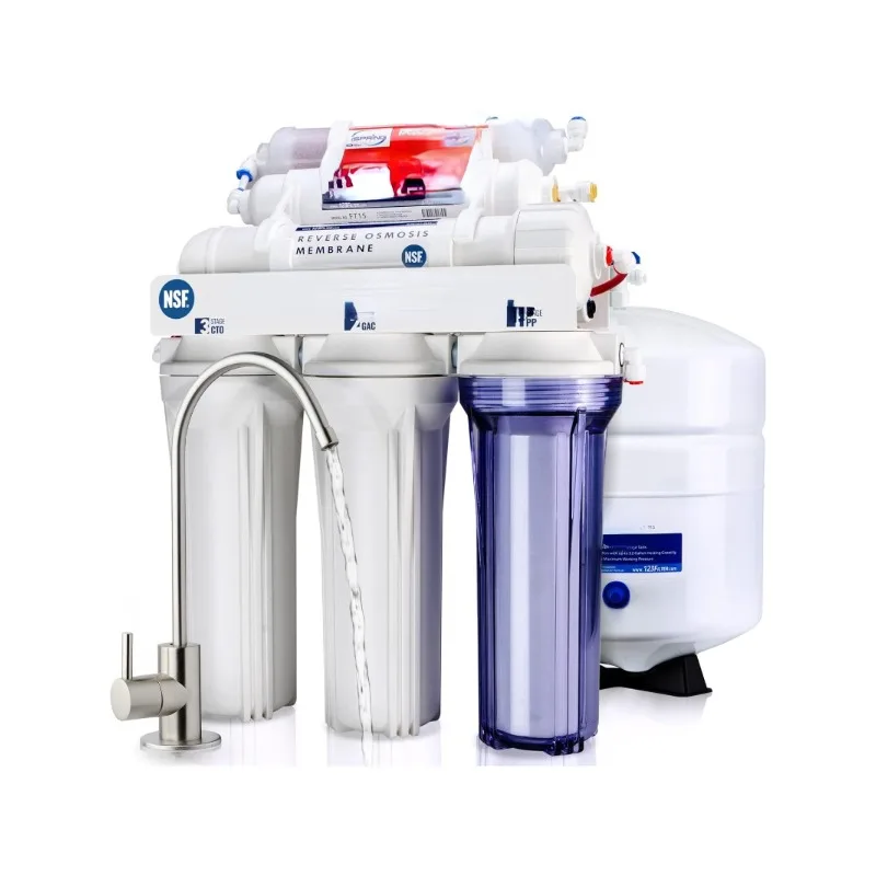 RCC7AK, NSF Certified 75 GPD, 6-Stage Reverse Osmosis System, pH+ Remineralization RO Water System Under
RCC7AK, NSF Certified 75 GPD, 6-Stage Reverse Osmosis System, pH+ Remineralization RO Water System Under