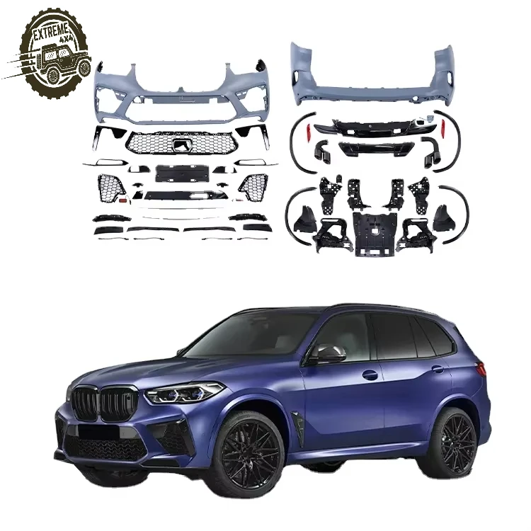 Car Accessories Modification X5M Style Body Kit for bmw X5 G05 Car Bumper Body Kit Auto Parts
Car Accessories Modification X5M Style Body Kit for bmw X5 G05 Car Bumper Body Kit Auto Parts