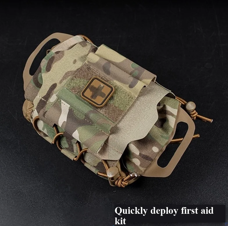 Tactical Outdoor Emergency Medical kit, Rapid Deployment, Pull-Out System Suitable For Waist Belt/Molle
Tactical Outdoor Emergency Medical kit, Rapid Deployment, Pull-Out System Suitable For Waist Belt/Molle