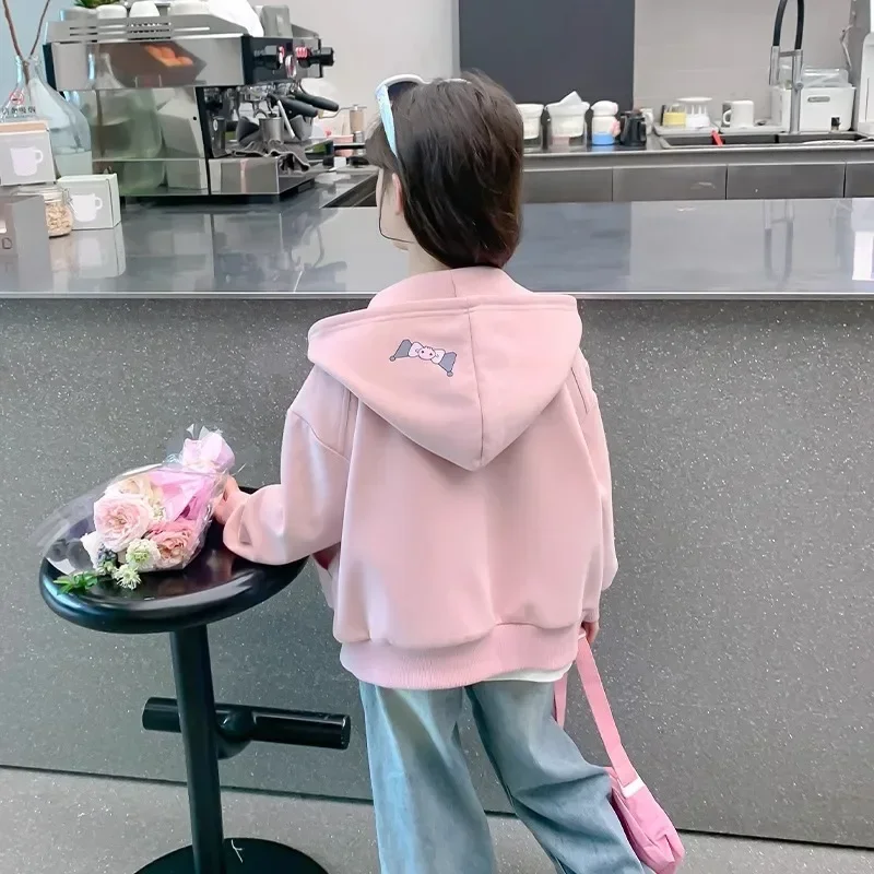 Girly Heart Kuromi Kawaii Anime MINISO Long Sleeve Hoodie Coat Cute Cartoon Foreign Fashion Children Sports Shirt Clothes Gifts
Girly Heart Kuromi Kawaii Anime MINISO Long Sleeve Hoodie Coat Cute Cartoon Foreign Fashion Children Sports Shirt Clothes Gifts