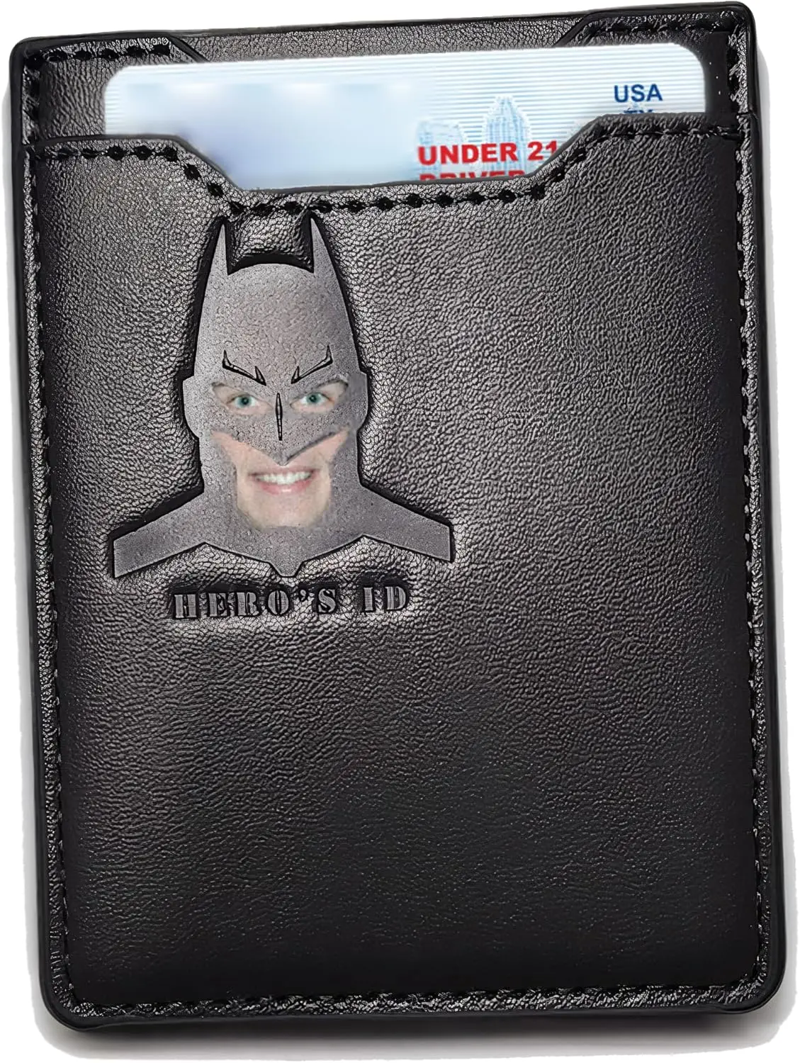 Leather Bat Wallet for Men Personalized Gift for Husband Unique Birthday Holiday Gift for Him Best for Anniversary and Christmas
Leather Bat Wallet for Men Personalized Gift for Husband Unique Birthday Holiday Gift for Him Best for Anniversary and Christmas