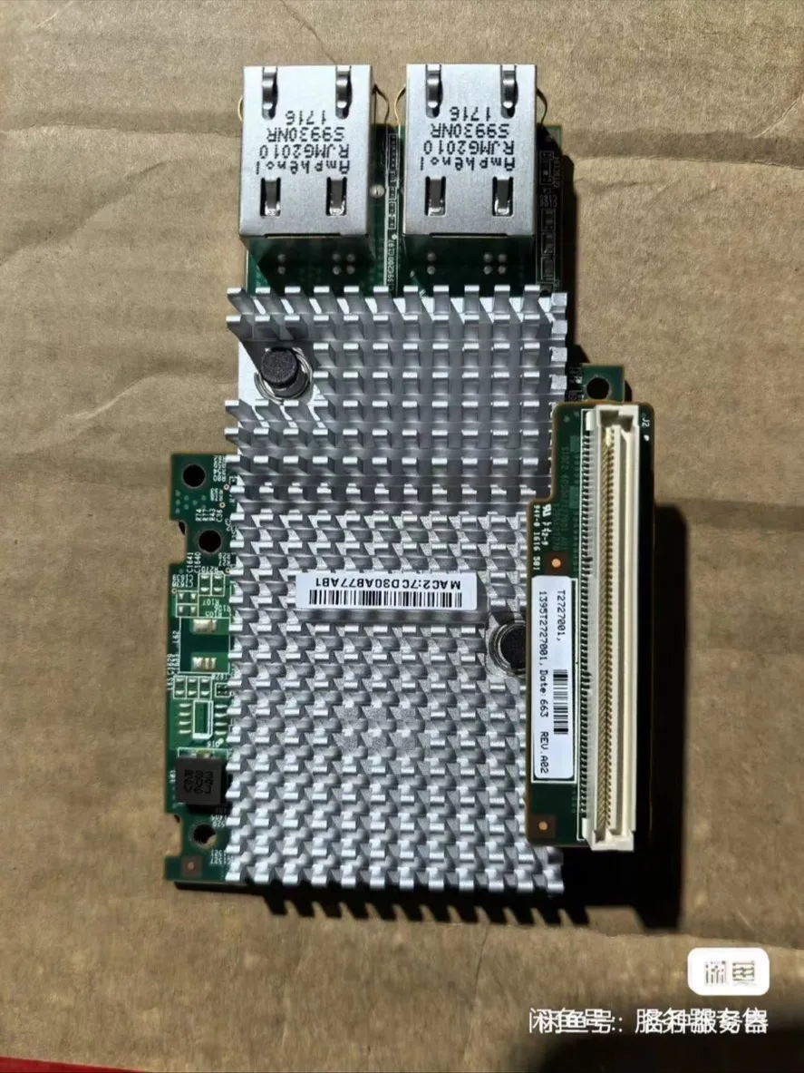 Оригинальная серверная двухпортовая сетевая карта RD452X + 00HV553++ оригинальные аксессуары для сервера в разобранном виде
Оригинальная серверная двухпортовая сетевая карта RD452X + 00HV553++ оригинальные аксессуары для сервера в разобранном виде