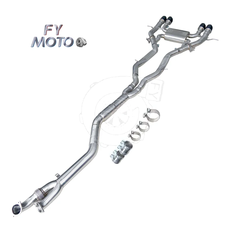 NO US Catback Exhaust System for S58 G80 G82 M3 M4 2020+ Resonated Midpipe Two Piece Design
NO US Catback Exhaust System for S58 G80 G82 M3 M4 2020+ Resonated Midpipe Two Piece Design