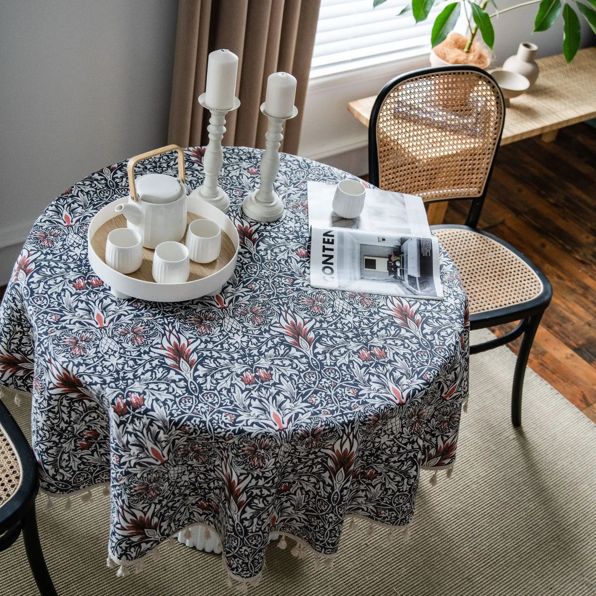 Table Cloth Round Cotton Linen Tablecloth Wedding Hotel Banquet Cloth Table Cover Indoor Dining Room Kitchen Outdoor Decoration
Table Cloth Round Cotton Linen Tablecloth Wedding Hotel Banquet Cloth Table Cover Indoor Dining Room Kitchen Outdoor Decoration