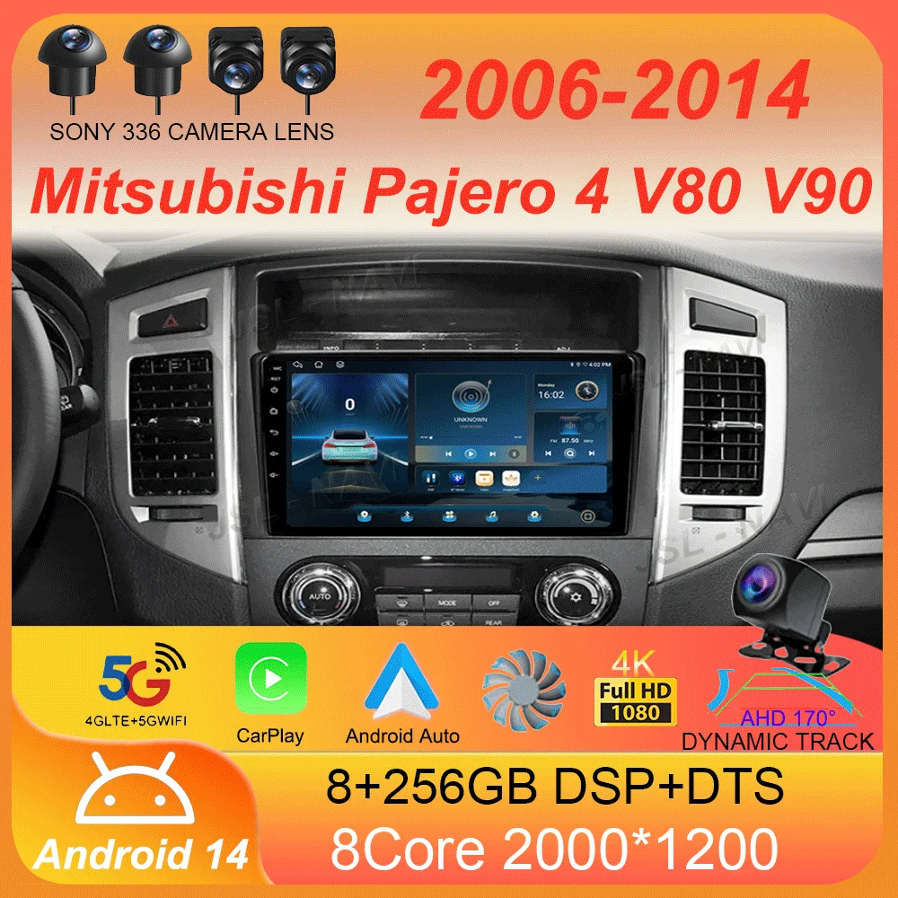 Автомобильное радио Android 14 Carplay для Mitsubishi Pajero 4 V80 V90 2006-2014 Мультимедийный видеонавигатор Плеер GPS Стерео головное устройство
Автомобильное радио Android 14 Carplay для Mitsubishi Pajero 4 V80 V90 2006-2014 Мультимедийный видеонавигатор Плеер GPS Стерео головное устройство