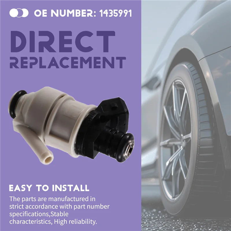 Durable-Precision Engineered Fuel Injector 1435991 For BMW E32 E38 E31 7 Series & 8 Series 
Durable-Precision Engineered Fuel Injector 1435991 For BMW E32 E38 E31 7 Series & 8 Series