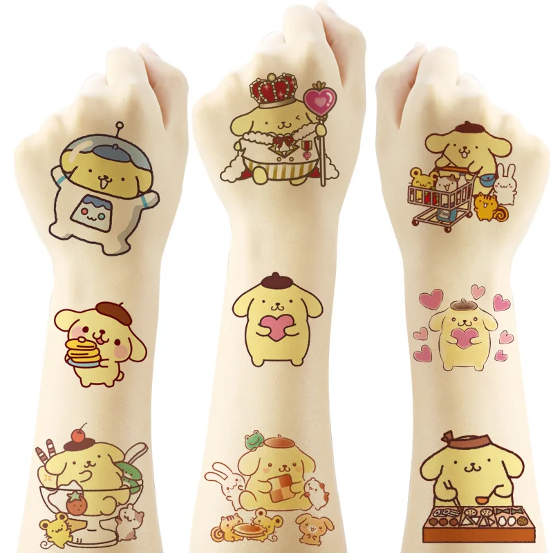 Sanrio Pompom Purin Tattoo Sticker Anime Figure Cartoon Tattoo Sticker Cute Kid Birthday Party Decoration Water Transfer Sticker
Sanrio Pompom Purin Tattoo Sticker Anime Figure Cartoon Tattoo Sticker Cute Kid Birthday Party Decoration Water Transfer Sticker