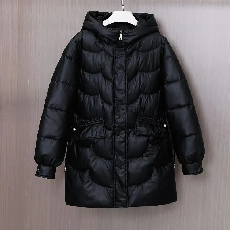 Модная женская утепленная куртка без стирки, новая зимняя коллекция 2026, длинное корейское пуховое пальто, женская парка, утолщенная верхняя одежда с капюшоном
Модная женская утепленная куртка без стирки, новая зимняя коллекция 2026, длинное корейское пуховое пальто, женская парка, утолщенная верхняя одежда с капюшоном