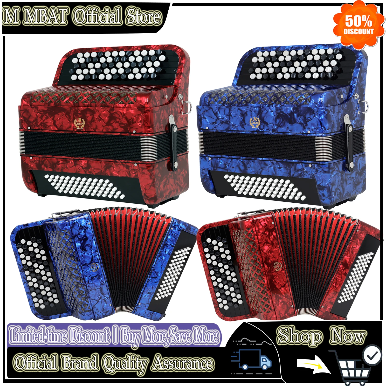 M MBAT Bayan Accordion 62 Keys 60 Bass Accordion Pro Keyboard Instrument for Grade Perform 62 Keys 60/72 Bass Bayan Accordion
M MBAT Bayan Accordion 62 Keys 60 Bass Accordion Pro Keyboard Instrument for Grade Perform 62 Keys 60/72 Bass Bayan Accordion