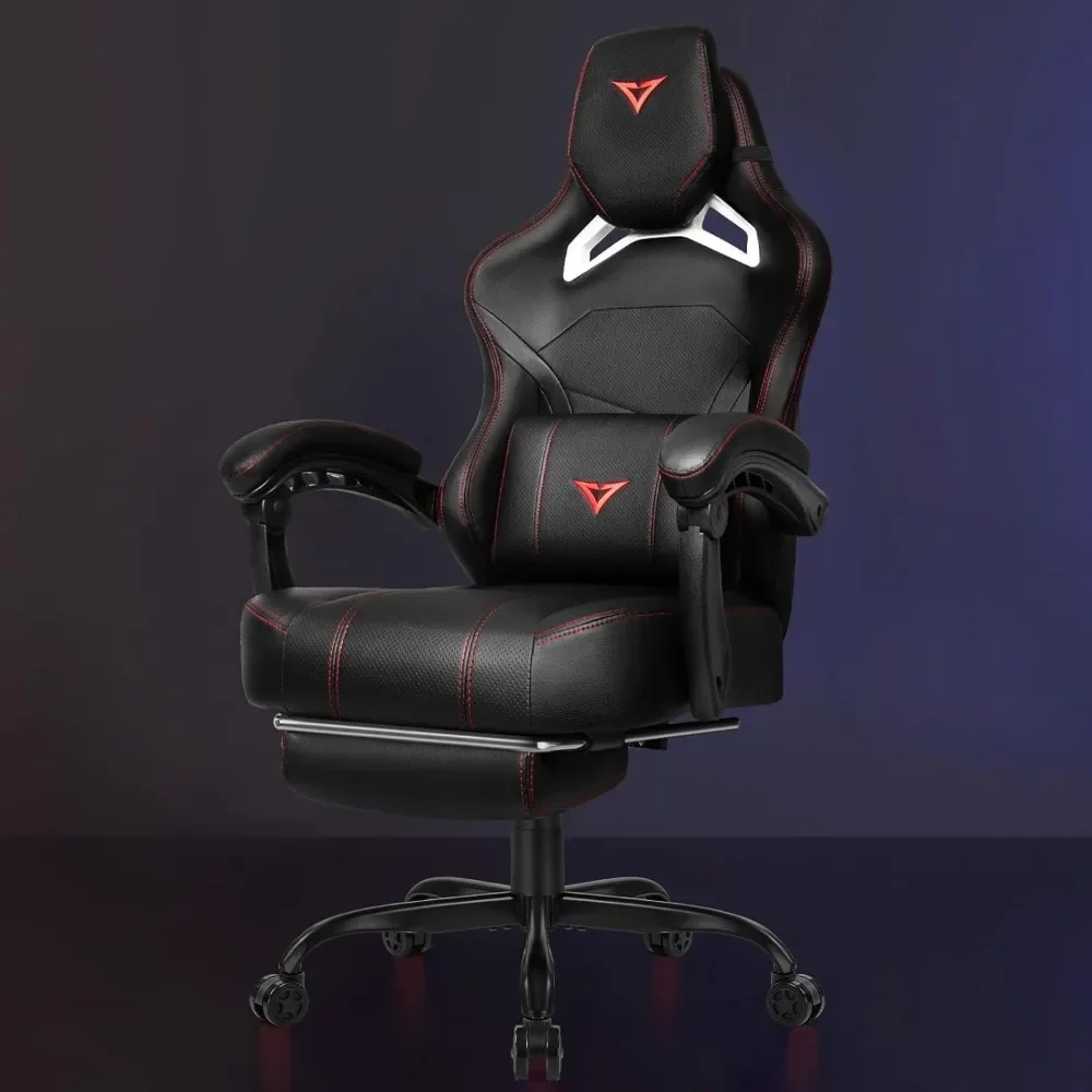 Big and Tall Gaming Chair for Adults with Footrest, 400lbs Weight Capacity Video Game Chairs for Office, Ergonomic Computer
Big and Tall Gaming Chair for Adults with Footrest, 400lbs Weight Capacity Video Game Chairs for Office, Ergonomic Computer