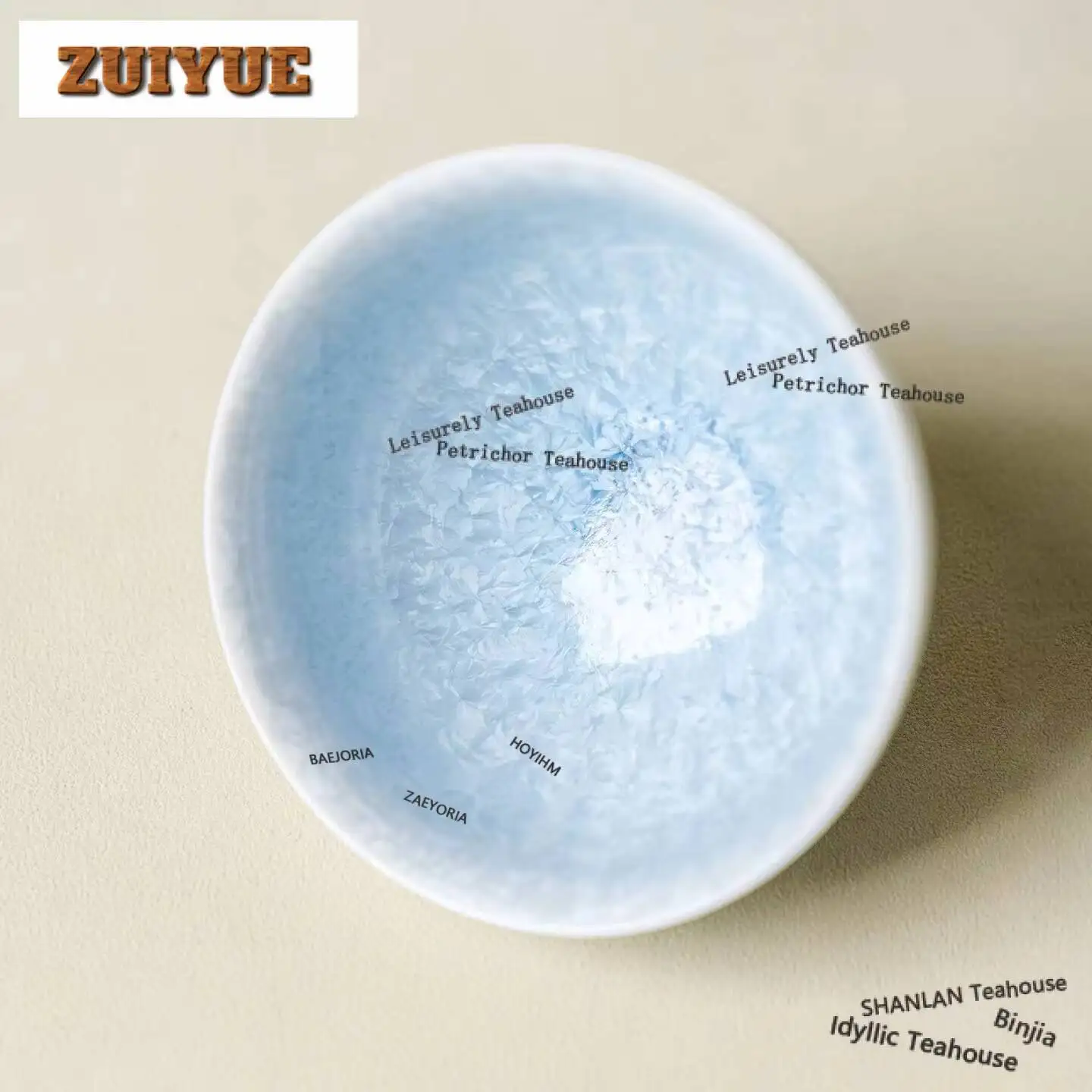 100ml Blue Ice Crystal Glaze Teacup Handmade Tea Bowl Mug Tea-tasting Meditation Cup Chazhan Master Cups Tea Items Collection
100ml Blue Ice Crystal Glaze Teacup Handmade Tea Bowl Mug Tea-tasting Meditation Cup Chazhan Master Cups Tea Items Collection