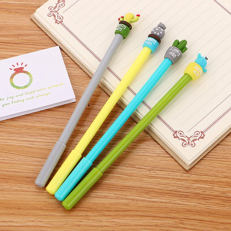 60 Pcs Stationery Cartoon Cute Kawaii Cactus Pen Creative School Office Supply Gel Pen gift Handles Bunny Sweet Lovely Pretty
60 Pcs Stationery Cartoon Cute Kawaii Cactus Pen Creative School Office Supply Gel Pen gift Handles Bunny Sweet Lovely Pretty