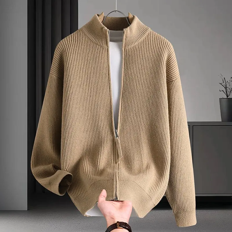 New Autumn/Winter Fashion Solid Color Thickened Warm Breathable Knitwear Men's Casual Loose Sports High-Quality Sweater
New Autumn/Winter Fashion Solid Color Thickened Warm Breathable Knitwear Men's Casual Loose Sports High-Quality Sweater