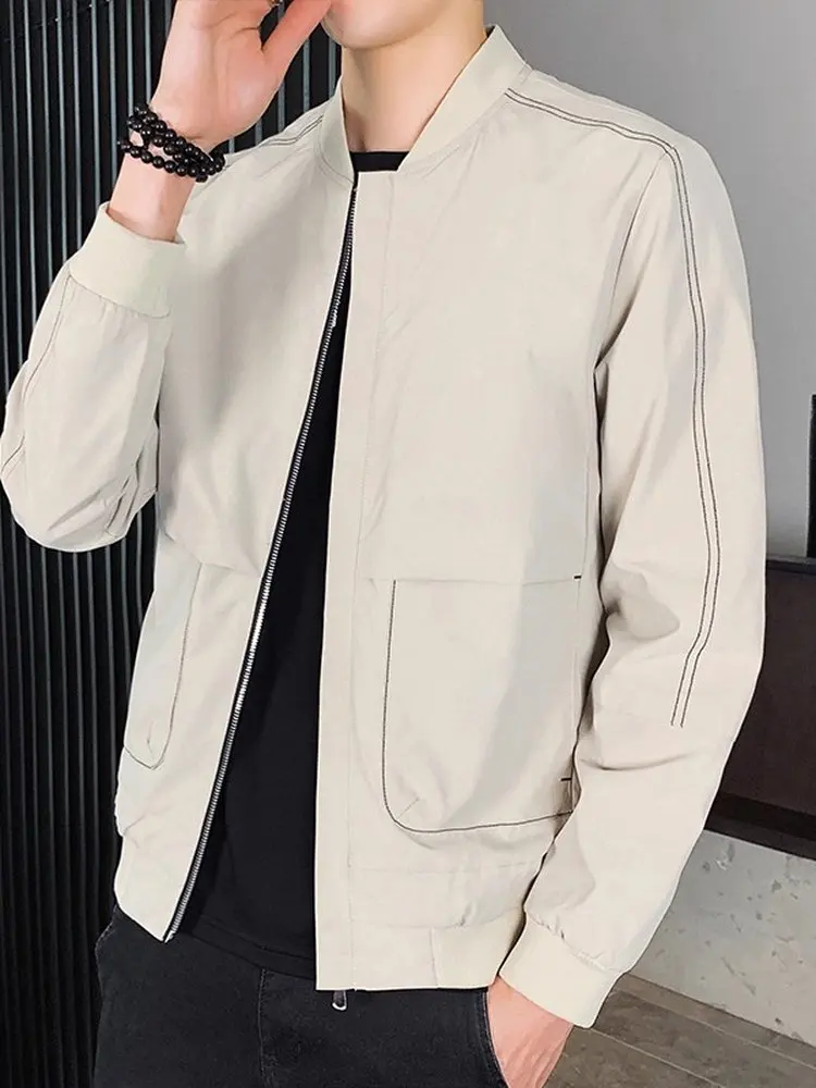 Мужская модная рабочая куртка с длинными рукавами, весенне-осеннее модное ветрозащитное универсальное пальто, молодежное свободное пальто из полиэфирного волокна на молнии
Мужская модная рабочая куртка с длинными рукавами, весенне-осеннее модное ветрозащитное универсальное пальто, молодежное свободное пальто из полиэфирного волокна на молнии