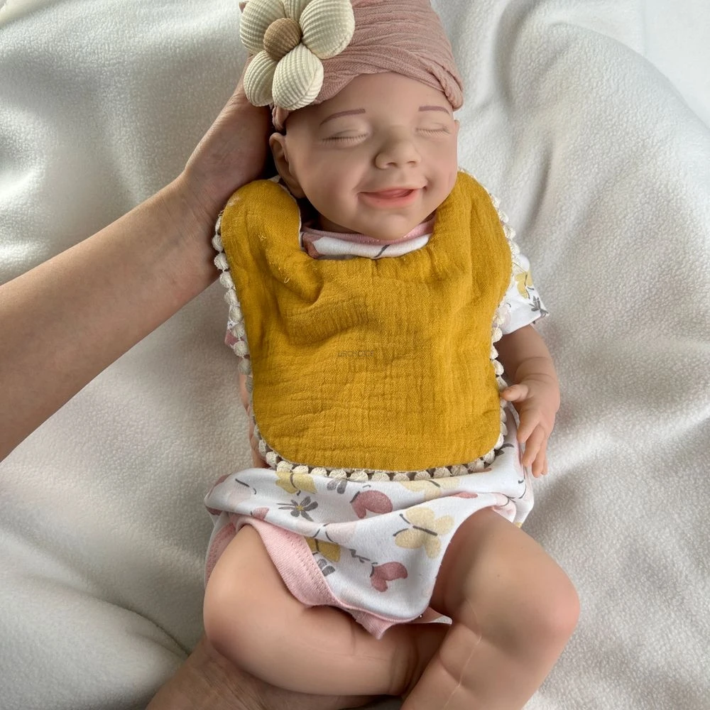 Soft Lifelike Silicone Reborn Baby Girl 45cm Designed Realistic Skin Tones Details For Parents Practicing Nurturing Kids Toy
Soft Lifelike Silicone Reborn Baby Girl 45cm Designed Realistic Skin Tones Details For Parents Practicing Nurturing Kids Toy