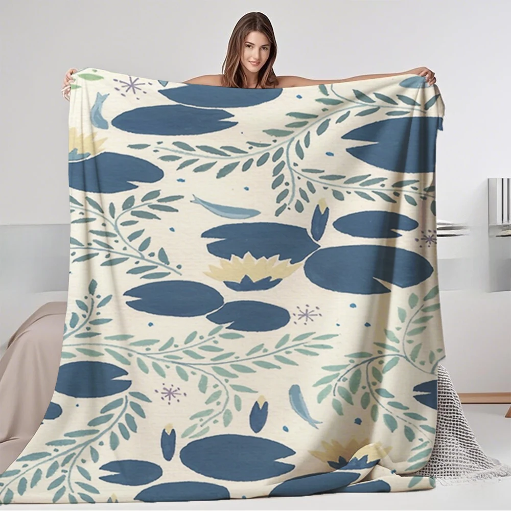Abstract Design Flannel Soft Blanket Waterlilies Bedspread Throw Blanket Fade-Resistantblankets For Pets Picnic Bedroom Daily
Abstract Design Flannel Soft Blanket Waterlilies Bedspread Throw Blanket Fade-Resistantblankets For Pets Picnic Bedroom Daily