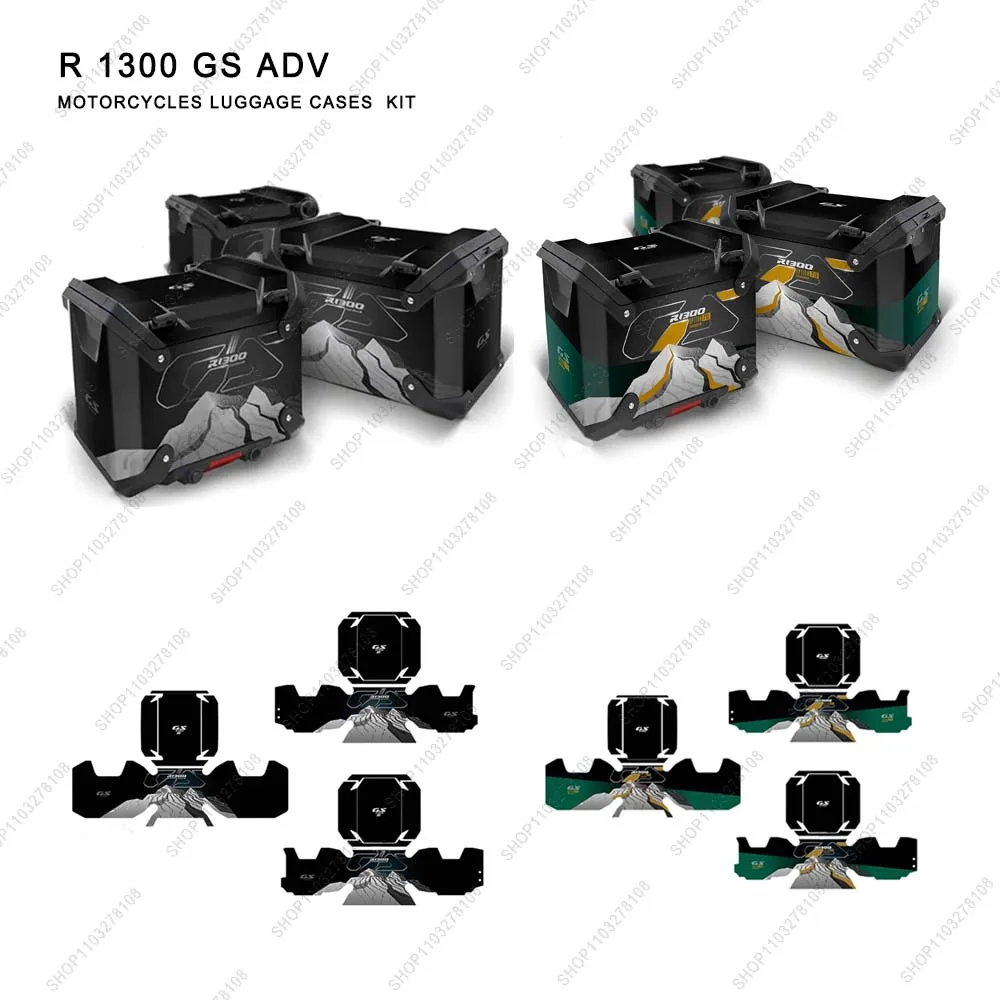Motorcycle Luggage Side Top Aluminum Case Box Stickers For R1300GS R1300 GS ADV 2024 2025 2023
Motorcycle Luggage Side Top Aluminum Case Box Stickers For R1300GS R1300 GS ADV 2024 2025 2023