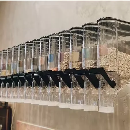 Wholesale Food Storage Container Box Food Grain Cereal Dispenser for Bulk Products
Wholesale Food Storage Container Box Food Grain Cereal Dispenser for Bulk Products