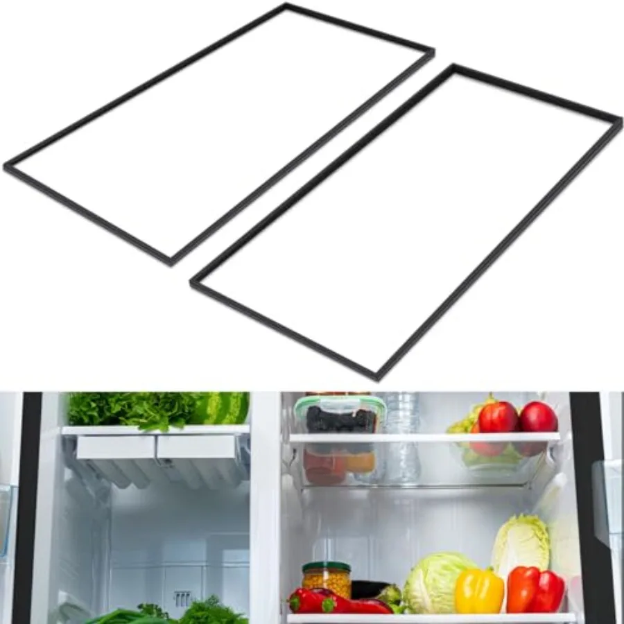 2 Pcs Refrigerator Door Gasket Compatible with 810803 25-3/4" x 54-1/8" Freezer Door Seal Magnetic Refrigerator Replacement Par
2 Pcs Refrigerator Door Gasket Compatible with 810803 25-3/4" x 54-1/8" Freezer Door Seal Magnetic Refrigerator Replacement Par