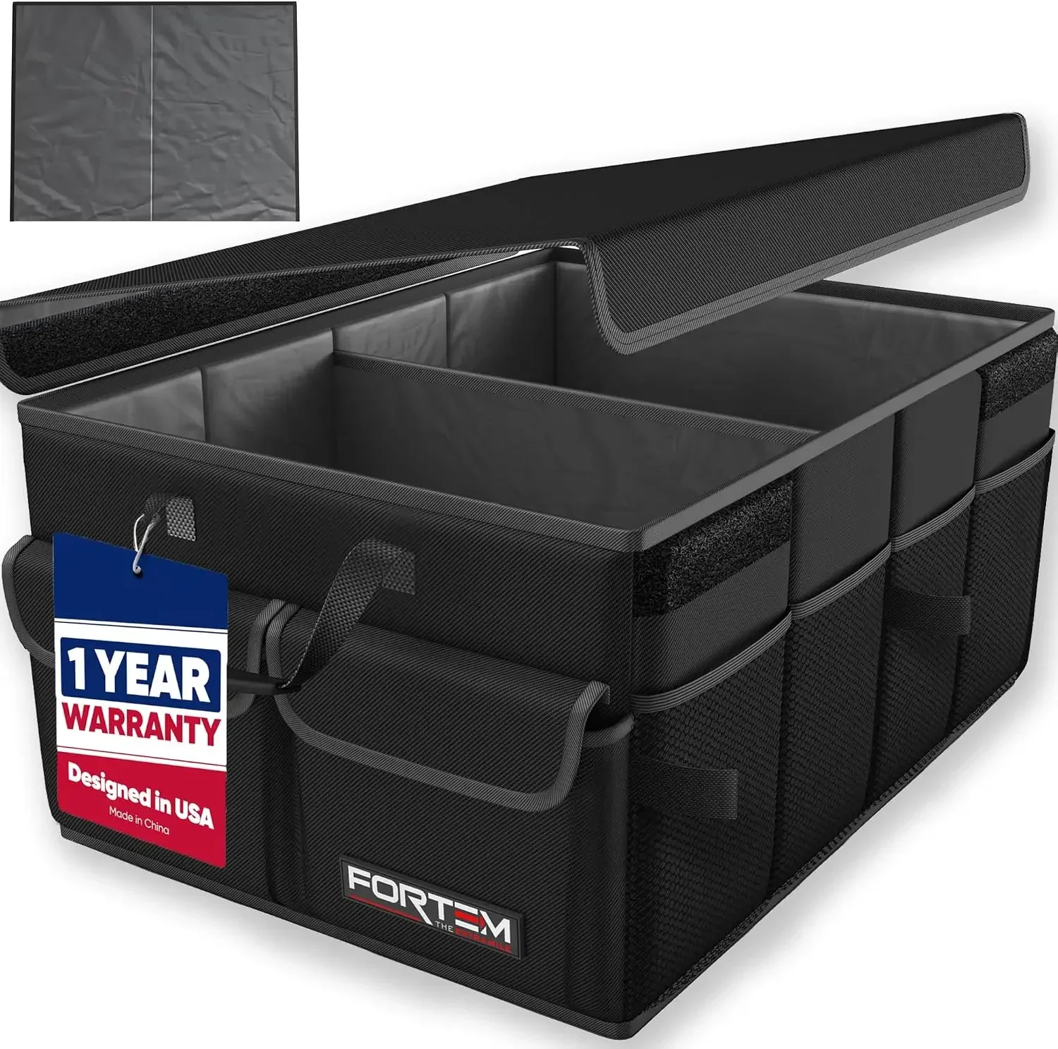 Trunk Organizer For SUV Car Trunk Organizer, Storage, Car Accessories for Women Men, Collapsible Bag, 600D Oxford, Non Slip Bottom, Straps, Soft Cover (45L)
Trunk Organizer For SUV Car Trunk Organizer, Storage, Car Accessories for Women Men, Collapsible Bag, 600D Oxford, Non Slip Bottom, Straps, Soft Cover (45L)