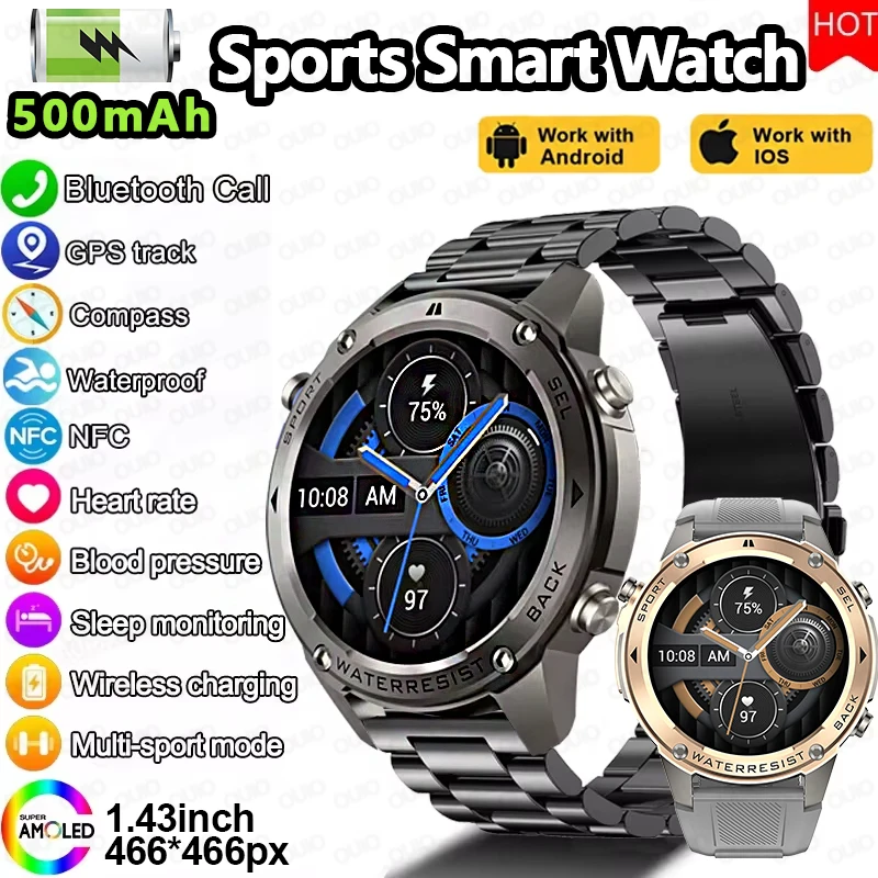 2025 Новые GPS Смарт-часы 500 мАч Большой аккумулятор Компас Открытый 170+ Спортивных режимов Водонепроницаемые Смарт-часы для мониторинга здоровья
2025 Новые GPS Смарт-часы 500 мАч Большой аккумулятор Компас Открытый 170+ Спортивных режимов Водонепроницаемые Смарт-часы для мониторинга здоровья