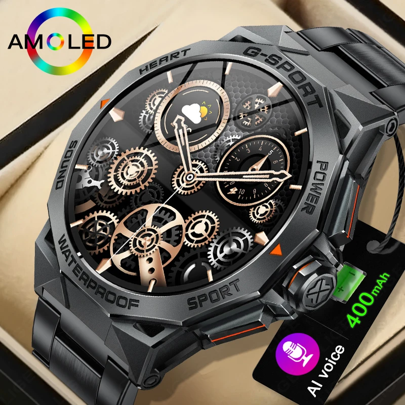 LIGE 2025 HD AMOLED Smart Watch Men Outdoor Sport Fitness 400mAh Voice Assistant Dial Bluetooth Call Music Heart Rate Smartwatch
LIGE 2025 HD AMOLED Smart Watch Men Outdoor Sport Fitness 400mAh Voice Assistant Dial Bluetooth Call Music Heart Rate Smartwatch