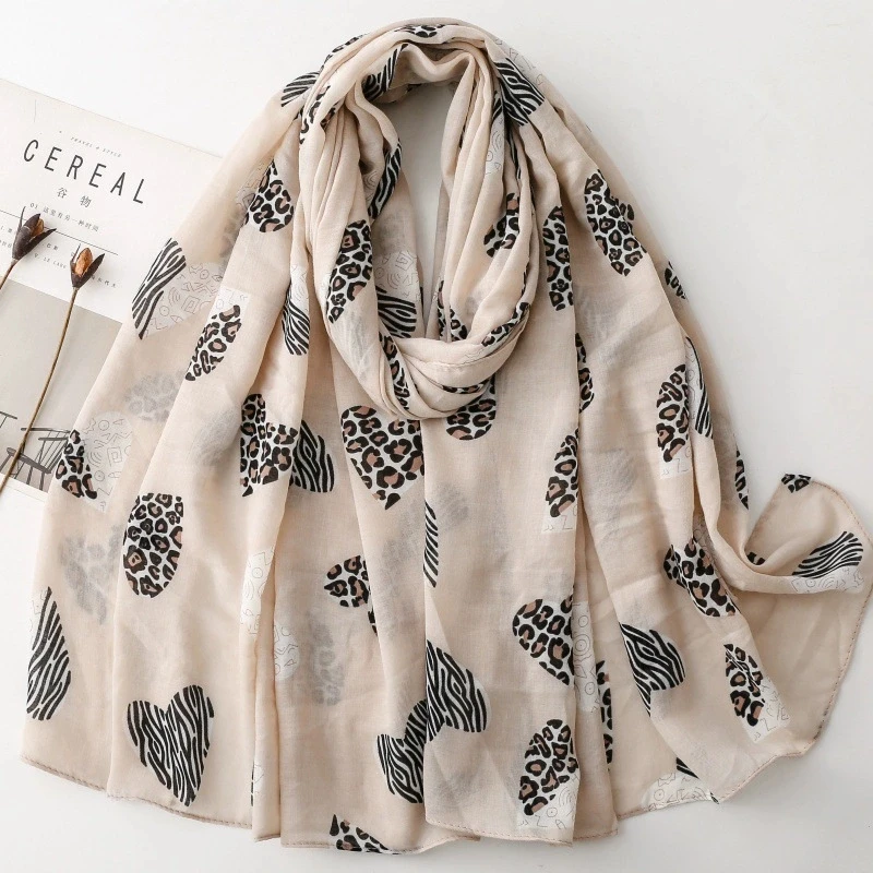 Spring and Summer Leopard Print & Zebra Stripe Love Heart Scarf Animal Pattern Long Scarf Women Lightweight Sun Protection Shawl
Spring and Summer Leopard Print & Zebra Stripe Love Heart Scarf Animal Pattern Long Scarf Women Lightweight Sun Protection Shawl