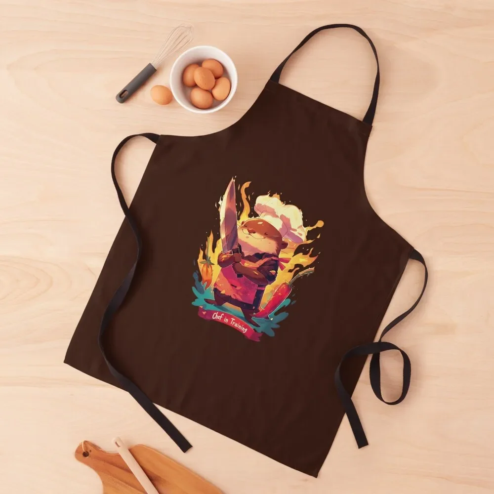 Otterly Spicy: Apprentice Chef Apron Waiter Uniforms japanese style innovative kitchen and home items Apron
Otterly Spicy: Apprentice Chef Apron Waiter Uniforms japanese style innovative kitchen and home items Apron