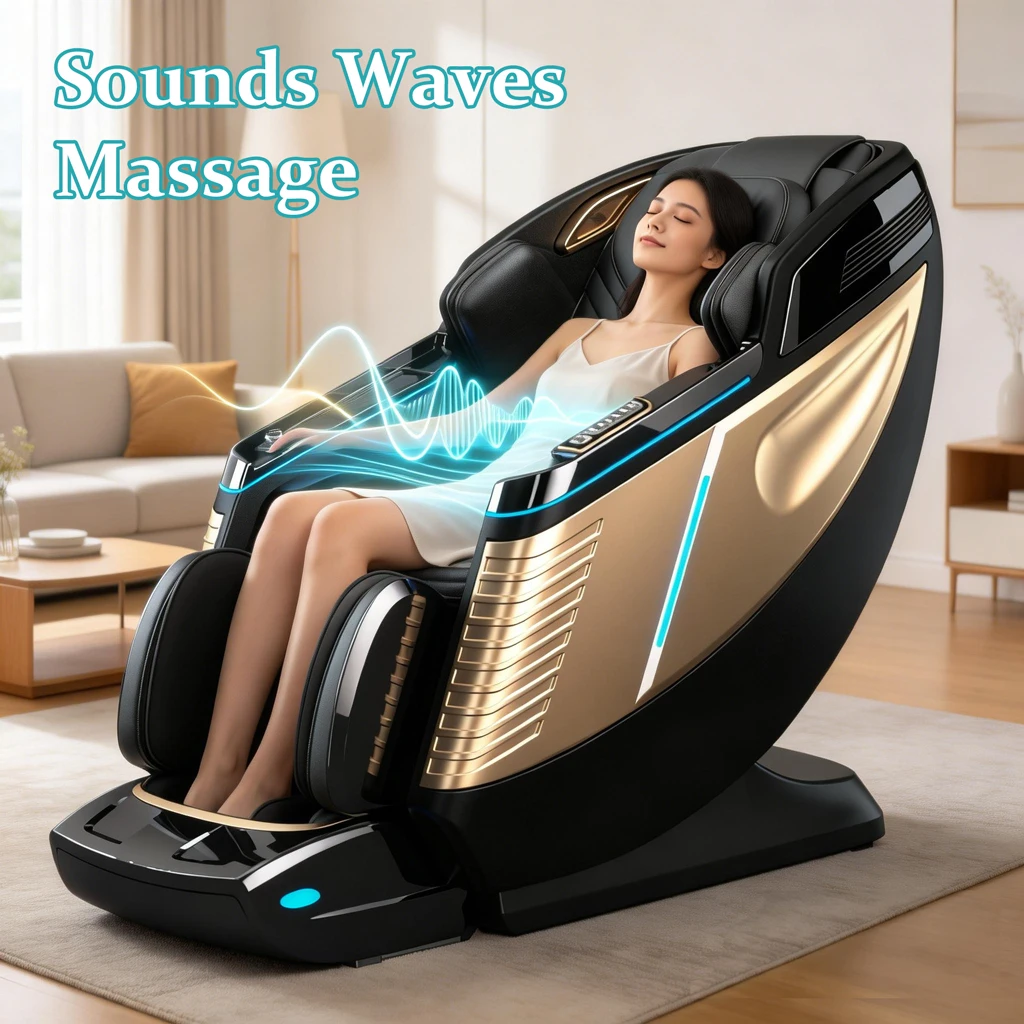 Smart Acoustic Wave 4D Motor Zero Gravity SL Track Full Body Heat Therapy Home Wellness Massage Chair
Smart Acoustic Wave 4D Motor Zero Gravity SL Track Full Body Heat Therapy Home Wellness Massage Chair